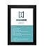 BLACK WOODEN EFFECT PICTURE PHOTO FRAMES SIZE: A2 (16.5"x23.4"), PORTRAIT OR LANDSCAPE READYMADE