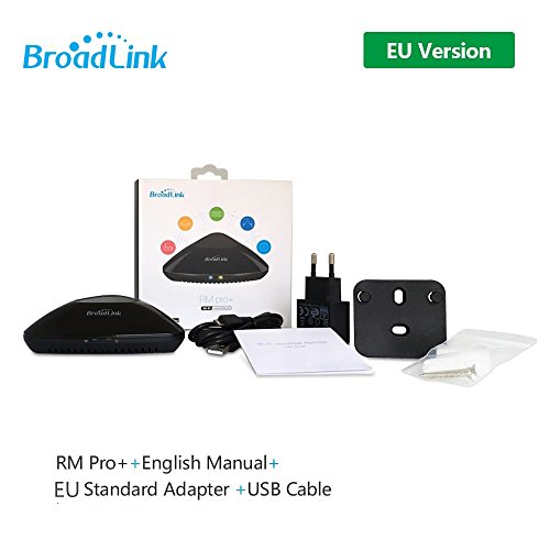 Broadlink RM PRO+ Intelligente Fernbedienung UnterstÃ¼tzung fÃ¼r Smartphone Control (Black,EU Standard)