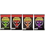 Space Raiders 25g box of 36 MIXED packs. Picked Onion, Beef, Spicy & BBQ