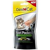 GimCat Nutri Pockets Katzenminze + Multi Vitamin, 3er Pack (3 x 60 g)