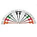 Termix P-BL12-PALSPB - Blister Pack of 12 Small Paint Brushes, White-Coloured Fibre