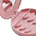 DAEDALUS® False Make Up Cosmetic Eyelashes Storage Case Bow Makeup Plastic Box Home Tools
