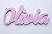 Custom Order Boy Or Girl Name Plaques, Personalised Door Signs, Nursery Decors, Olivia, Custom Gifts, Mia Workshop
