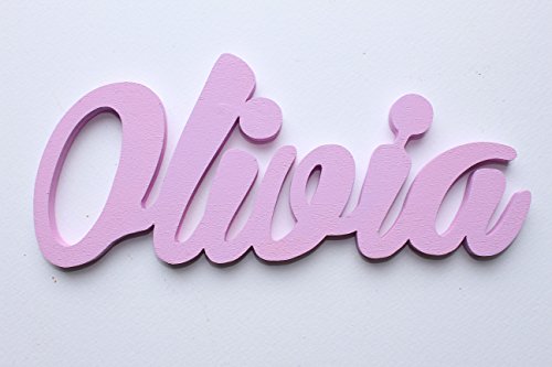 Custom Order Boy Or Girl Name Plaques, Personalised Door Signs, Nursery Decors, Olivia, Custom Gifts, Mia Workshop