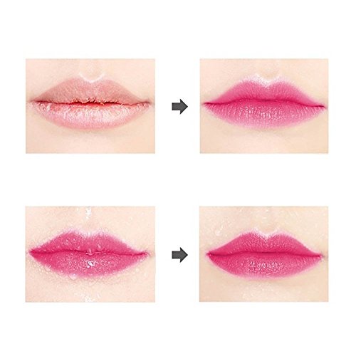 Jelly Transparente Blume Lippenstift Farbwechsel Temperaturänderung Lipstick Moisturizing Langlebigen Nicht Verblassen Lip Gloss Molie - 8