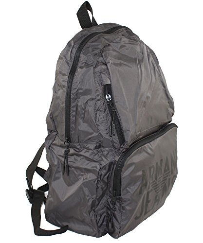 Preisvergleich Produktbild Armani Jeans Tasche Rucksack klappbar Foldaway Backpack Bag 932063 grau
