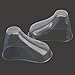 10 Pairs New Clear Plastic Baby Toddler Kid Feet Display For Booties Shoes Sock