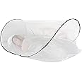 Wawasia Adjustable Mosquito Nets, Portable Folding Fine Mesh Travel Netting Tent, Ultralight Sleeping Mosquito Bed Net for Single Bed (200 * 100 * 70CM)