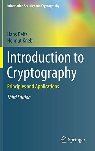 Introduction to Cryptography: Principles and Applications (Information Security and Cryptography)