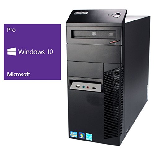 Refurbished Office PC | Lenovo M91p MT | Intel Core i5-2400 @ 3,1 GHz | 4GB DDR3 RAM | 250GB HDD | DVD-Brenner | Windows 10 Pro (Zertifiziert und Generalüberholt)