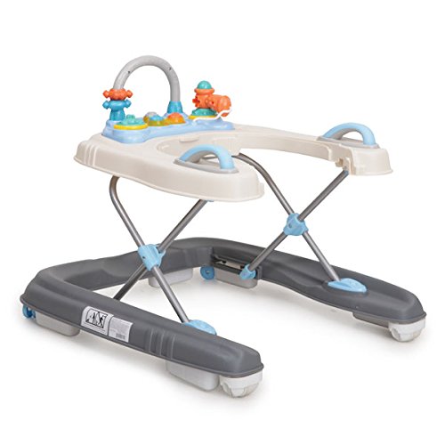 Lauflernwagen Dotty 2 in 1 mit Spielcenter, hohe Rückenlehne, Schwenkräder vorne