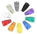 Produktbild Meta-U 100 PCS weicher Kunststoff Ethernet RJ45 Kabel Anschluss Stiefel-Stecker Abdeckung zufällige Farbe
