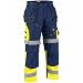 Produktbild Blakläder 150818608933 C54 X1500 High Schrauben Hose Klasse 1, Gr. C54 Marineblau Blau/Gelb