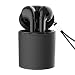 Produktbild Wireless Bluetooth kopfhörer, V5.0 Bluetooth Drahtloser Ohrhörer Kopfhörer, Technologie mit Zwei Gehörgängen, Mikrofon und Ladebox -Telefone, unterstützt iOS oder Android andere Smartphones,Schwarz