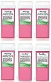 Cera a la textura cremoso 6 roll-on dépilatoire depilflax rosa