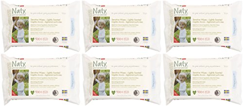 (6 PACK) - N/Baby Wipes - Lightly Scented Sensitive | 390g | 6 PACK - SUPER SAVER - SAVE MONEY