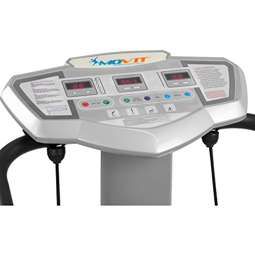 MOVIT® – Vitality Fit Vibration 2.0, Vibrationsplatte, BMI Messung, inkl. 2 Fitnessbänder, 4 Programme - 4