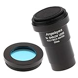 * Interfaz de 1,25 pulgadas: universal para Celestron, Nikon, Orion y otros telescopios.