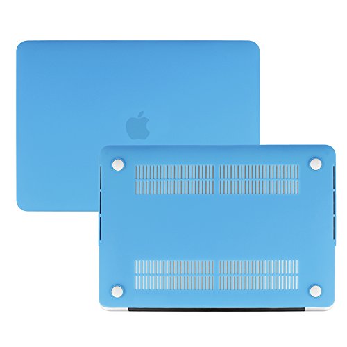 Fintie MacBook Pro 13 Hülle 2016 – Ultra Slim Hochwertige Matt Gummierte Hartschale Tasche Schutzhülle Snap Case für NEUESTE 13-zoll MacBook Pro 13″ (2016 Freisetzung) A1706 / A1708 mit/ohne Touch Bar and Touch ID, Aqua Blue - 3