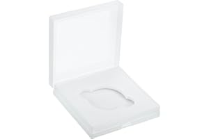 PATIKIL 43mm Objektivfiltertasche, 1 Stück Kameratasche für Filter, tragbare Objektivfilterbox, wasserabweisend und staubdicht, aus Kunststoff für die Aufbewahrung von Fotofiltern