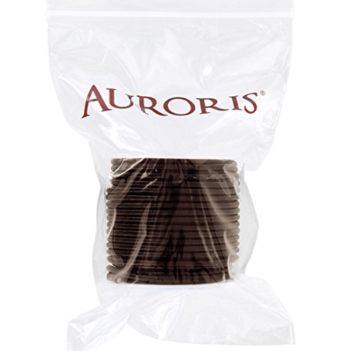 AURORIS – 10m Rolle Lederband rund – Ø 2mm – braun - 2