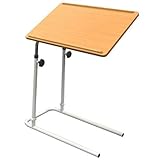 NRS Healthcare F19959 Divan Overbed Table - Tilting & Adjustable