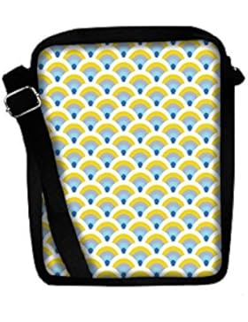 Snoogg , Damen Umhängetasche mehrfarbig multi