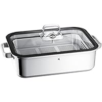 WMF Vitalis - Fuente cocción vapor Vitalis con tapa, 6,5 l