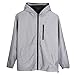 Produktbild Zolimx Herrenjacke Mit Kapuze Windjacke Jacket Full Zip mit Winddicht Jacken für Outdoor Camping Reflektierende Jacke Herren/Damen Harajuku Windbreaker Jacken Hooded Streetwear Coat
