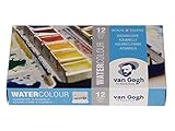 La acuarela Van gogh es una pintura transparente y de alto poder cubriente.