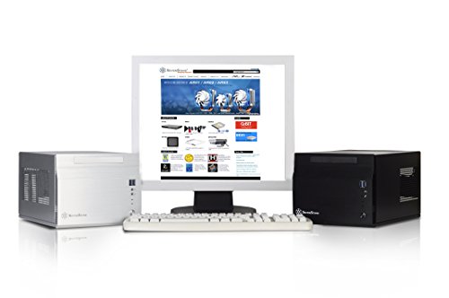 SilverStone SST-SG06BB-Lite – Sugo Mini-ITX kompaktes Cube Gehäuse, schwarz - 14
