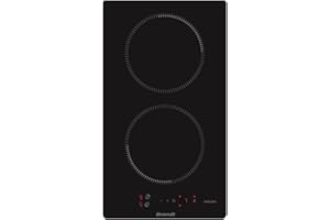 Brandt - BPI6210B - Plaque Induction - Table de Cuisson Encastrable - Noir - 2 Foyers - 3600W - Dimensions Encastrement : 27x49cm - Minuterie Automatique - Fabriqué en France