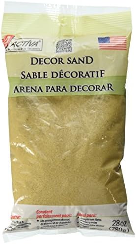 ACTIVA4295 Decor Sand, 28oz - Light Brown