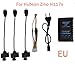 Produktbild HappySDH Batterie Ladegerät Adapter mit DREI Kabeln für Hubsan Zino H117S Quadcopter, Aufladekabel Adapter für Hubsan Zino H117S Quadcopter Battery B3 Charger (Schwarz)