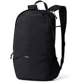 Bellroy Lite Daypack, Lightweight Backpack - Black | High performance 20L lightweight backpack for travel and daily use