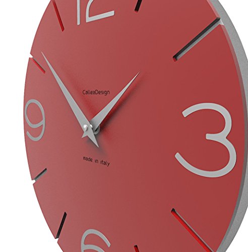 Calleadesign – Wanduhr Smile, Aluminium - 2