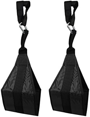 PassFeel 2pcs Gym Hanging Ab Straps With Quick Locks Pull Up Fitness Sling Abdominal Straps