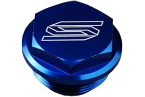 SCAR Bremszylinder deckel HINTEN kompatibel mit KTM SX SXF EXC TPI EXCF SMR 125 150 250 300 350 450 04-22 - Blau