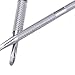 V-EWIGE 3pcs Marketing Cosmetic Stainless Steel Nail Tool Kits Scissor Nipper Cuticle Pusher Dead Skin Remover Set Nail Foot Care Tool