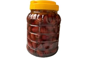 KALAMATA Oliven GOLDEON ENTKERNTE in Salzlake mit Olivenöl - Jumbo 181/200 - 1 kg netto