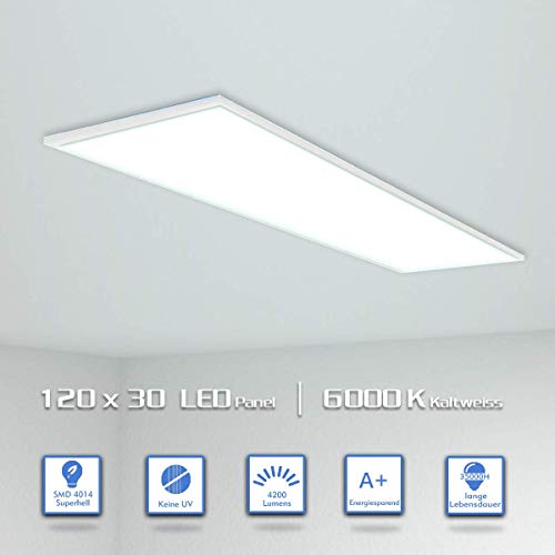 Preisvergleich Produktbild OUBO Ultraslim LED Panel Lampe, 48 W, Weiß, 2