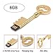 Produktbild Big-Mountain U Disk, Retro Schlüssel Stift Disk Digital, USB 2.0 Flash Drive Memory Stick Speicher, 4G/8G/16G/32G/64G (8G)