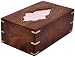 Produktbild Geschenk Ihr Valentinsgruß auf speziellem Tag Holz Tissue Box mit Messingeinlage , Tissue-Papier-Box, Holz Gewebekastenhalter