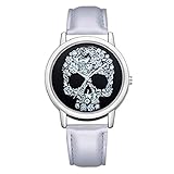 VJGOAL Unisex Uhren, Damen und Herren Ultradünne Armbanduhr Mode Trend Cool Quarzuhr Watch Karneval Geschenk