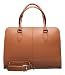 Produktbild Su.B 15.6” 14” professionelle Design Damen Laptoptasche, echtes Leder - Made in Italy (Hellbraun)