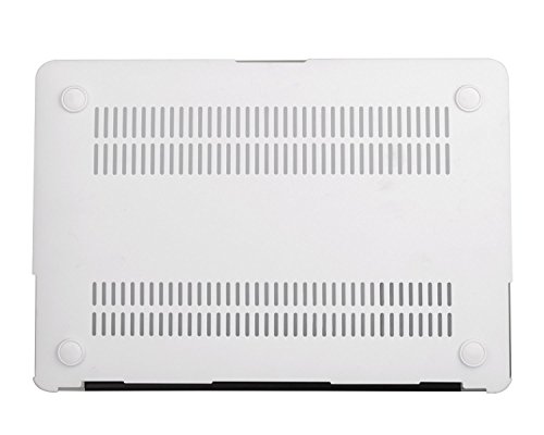 MOSISO Ultra Slim Plastik Hartschale Schutzhülle Hülle Snap Case für MacBook Pro 13 Zoll mit CD-ROM Drive (A1278), Weiß - 6