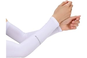 KANGKAI Arm Sleeves, SUN UV Protection Ice Sleeves for Driving Cycling Golf Basketball Warmer Cooling Arm Sleeves UPF 50 Sunblock Protective Gloves for Men Women Adults Covering Tattoos