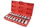 Produktbild Falon Tech 17 tlg. Steckschlüssel Set 1/2" Torx (T27-T70) und E (E10-E24) Steckschlüsselsätze aus Chrom Vanadium in Aufbewahrungsbox