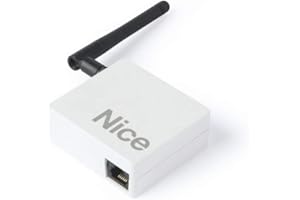 Nice SPA Interfaccia Wi-Fi per il controllo delle automazioni Nice per cancelli e porte da garage codice : IT4WIFI, Bianco