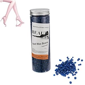 Anmas Home Azulene No Strip Hair Removal Hard Wax Beans Depilatory for Man and Woman for Men & Women - Image 2